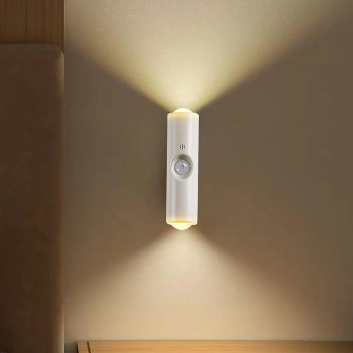 Motion Sensor Cabinet Light – Cordless Magnetic Night Light | Qme Motion Sensor Night Light Qme