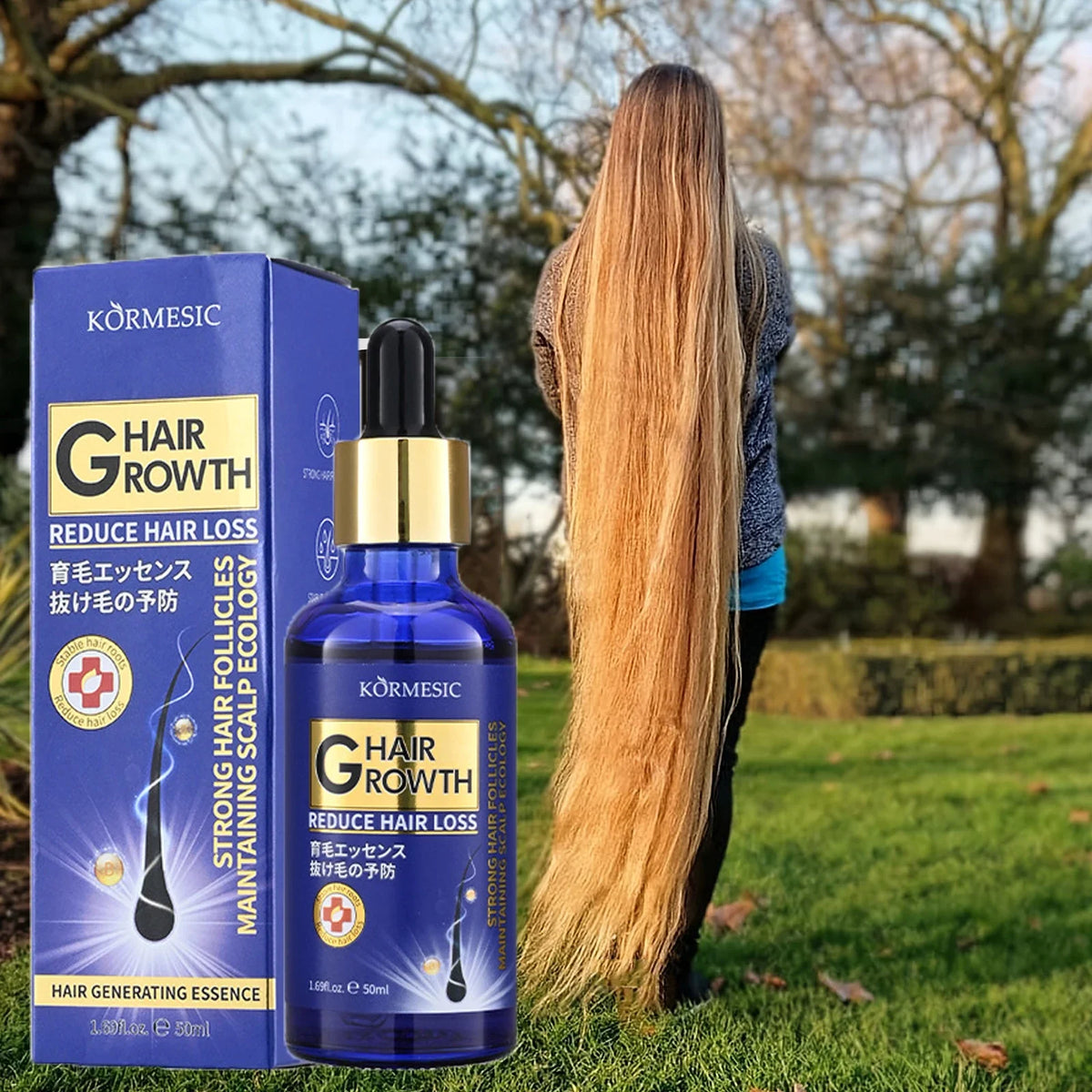 Hair Growth Serum & Regrowth Oil – Plant-Based Hair Care Hair Growth Serum Qme