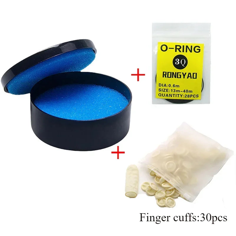 Watch Case Rubber O-Ring Gasket Set – Waterproof & Oil-Resistant Watch Repair Gasket Qme B-0.6 with W 30pcs