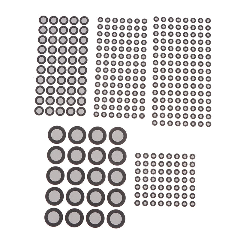 3D Scanner Reflective Marker Dots – Self-Adhesive Target Points 3D Scanner Accessories Qst