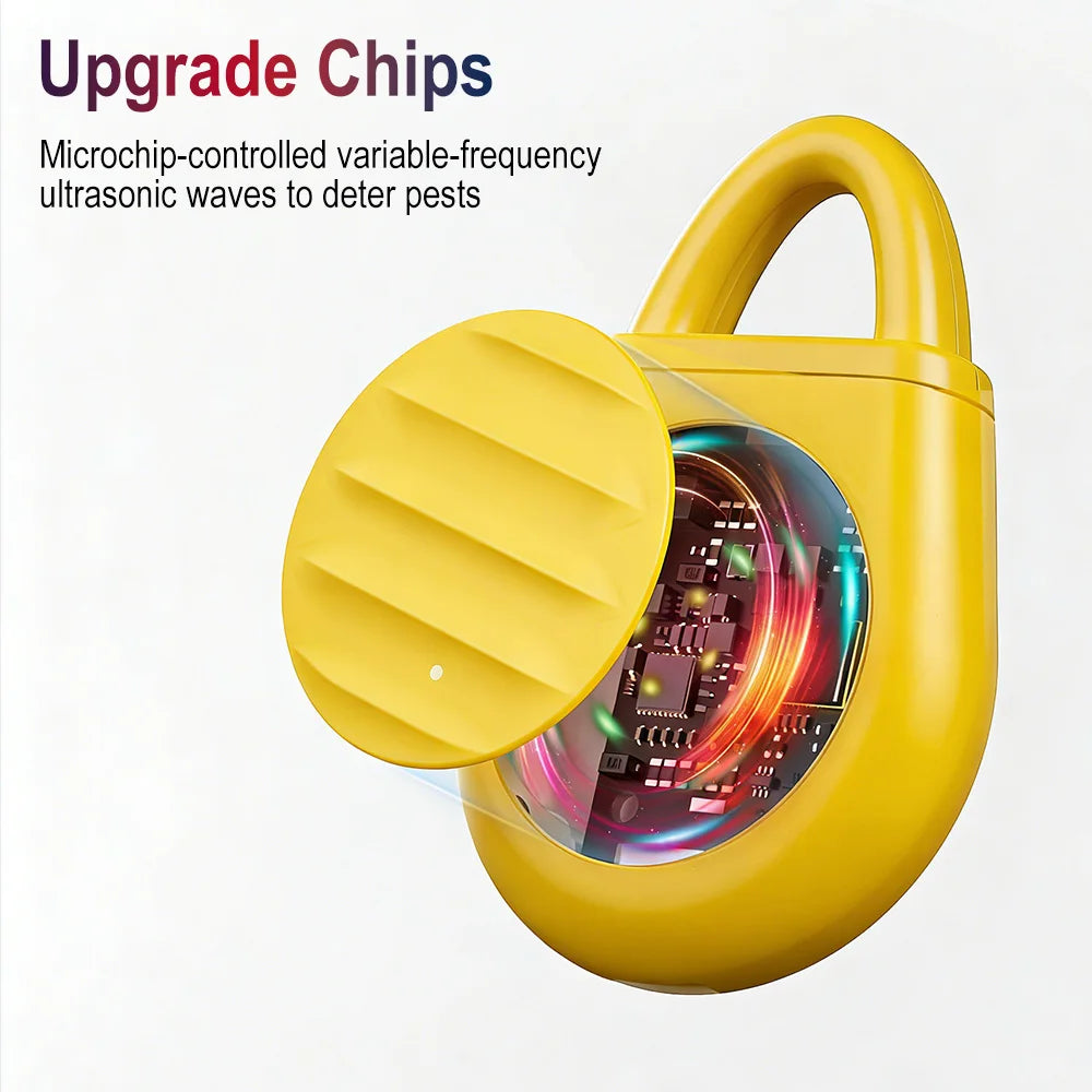 Ultrasonic Pest Repeller – USB Rechargeable Mini Outdoor Device Ultrasonic Pest Repeller Qst