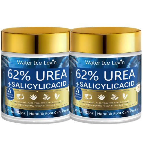 Urea & Salicylic Acid Hand & Foot Cream – Natural Moisturizer Hand & Foot Cream Qme Blue 100g
