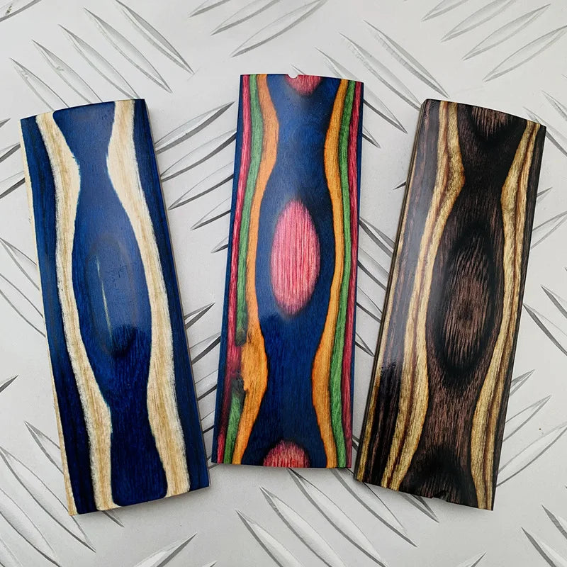 Swayboo Colored Wood Handle Blanks for Knife, Bow & Slingshot Wood Handle Blanks Qst