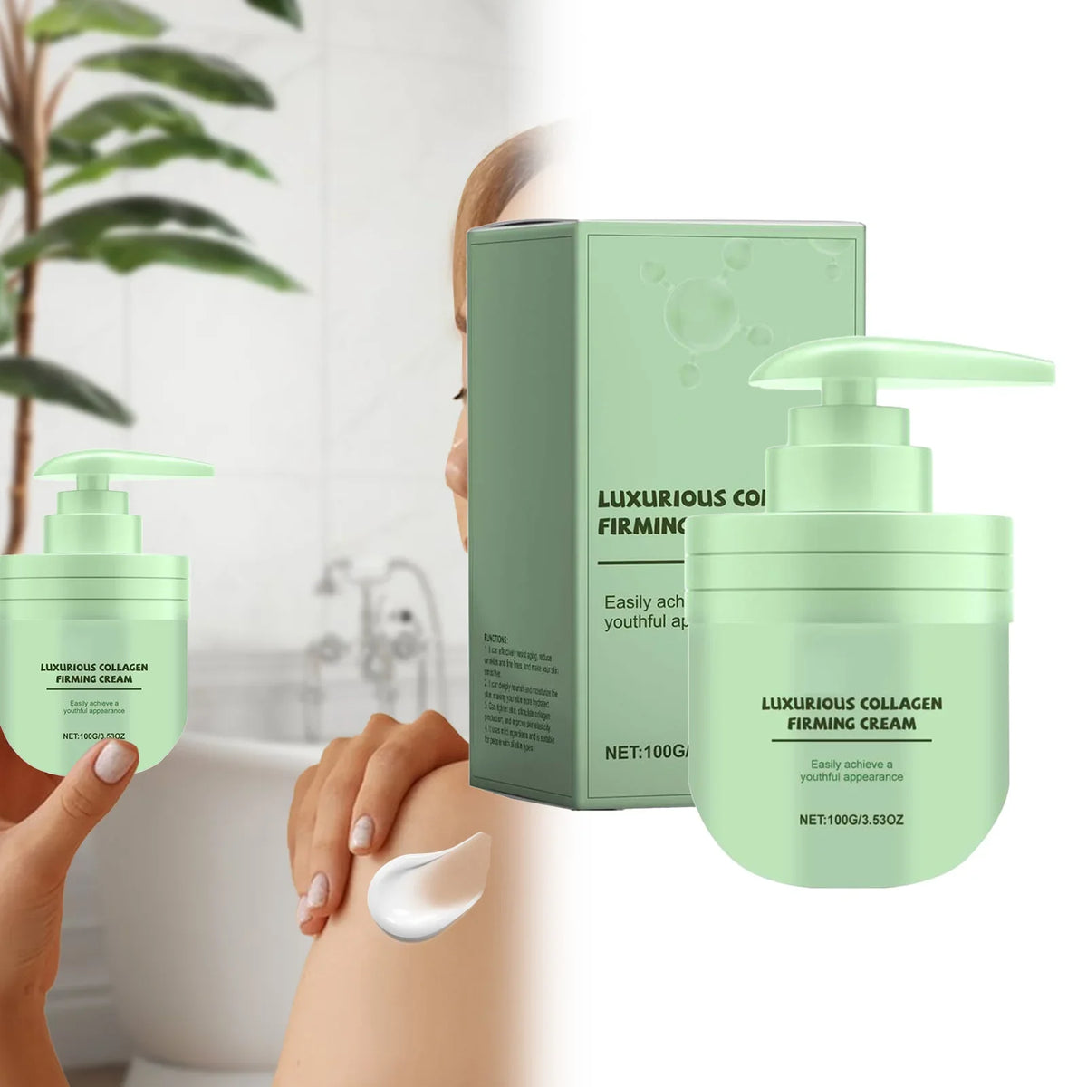 Gentle Lifting Body Cream – Natural Hydrating Moisturizer Body Moisturizer Cream Qme