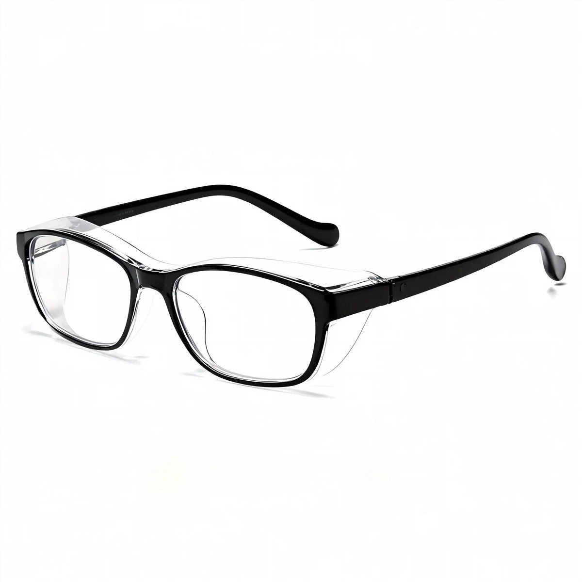 VOPHA Kids Safety Glasses Anti-Fog Blue Light Blocking Goggles Kids Safety Glasses Qst Black