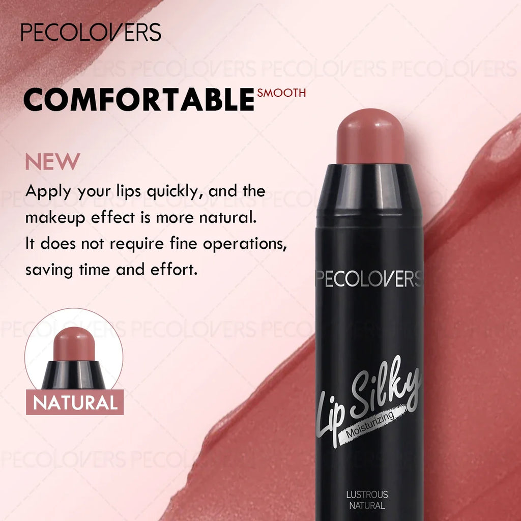 Moisturizing Rotating Lipstick Pen – Long-Lasting Lip Color Lipstick Pen Qme