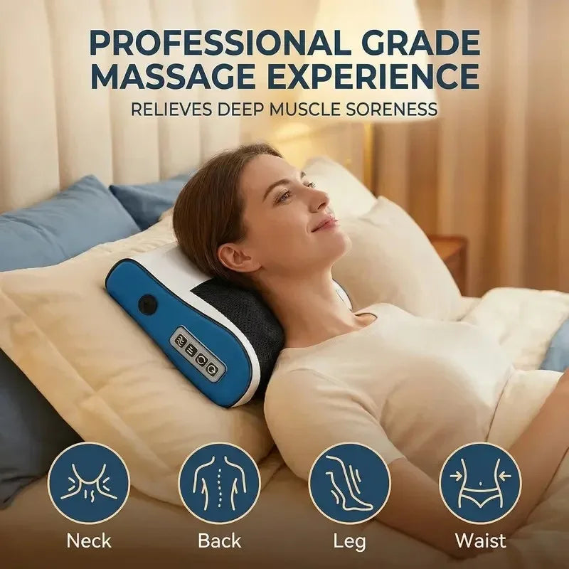Neck & Shoulder Kneading Massager with Adjustable Hot Compress Neck Shoulder Massager Qst