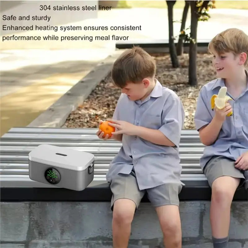 MiLESEEY B15C 1L USB Self-Heating Portable Lunch Box Electric Lunch Box Qst