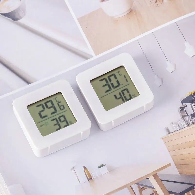 Mini Digital Indoor Thermometer & Hygrometer | LCD Display Thermometer Hygrometer Qme