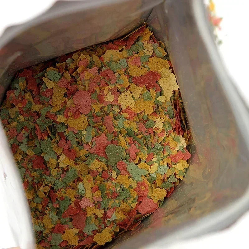 Tropical Ornamental Fish Thin Slice Food – Aquarium Feed 100g Aquarium Fish Food Qme