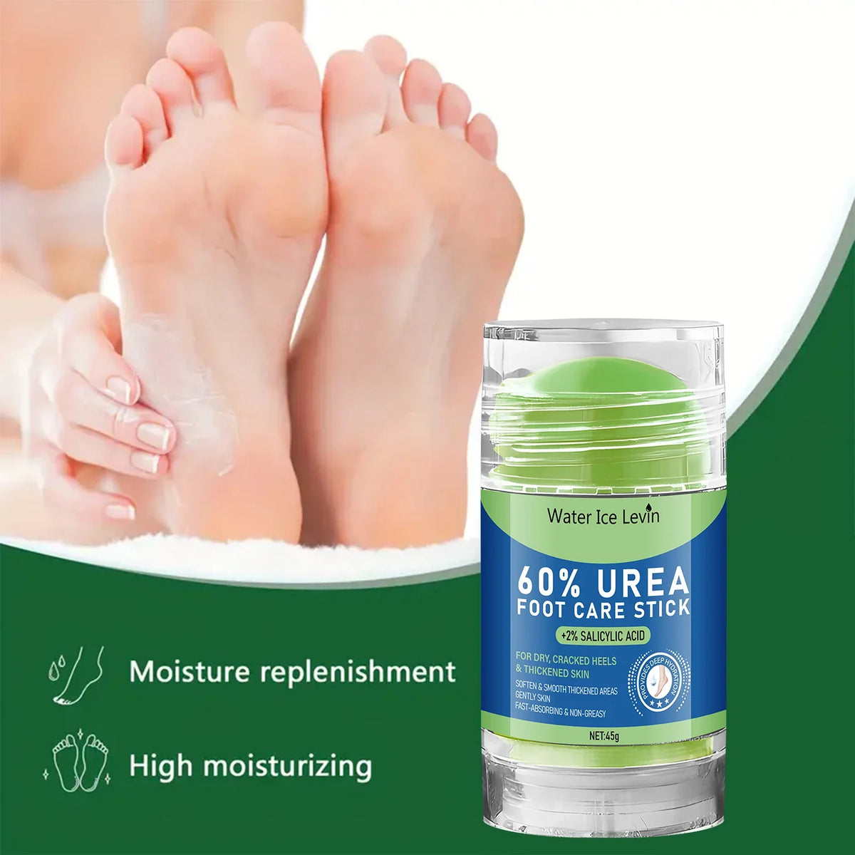 Foot Care Stick – Softening & Smoothing Formula with Urea Foot Care Stick Qme