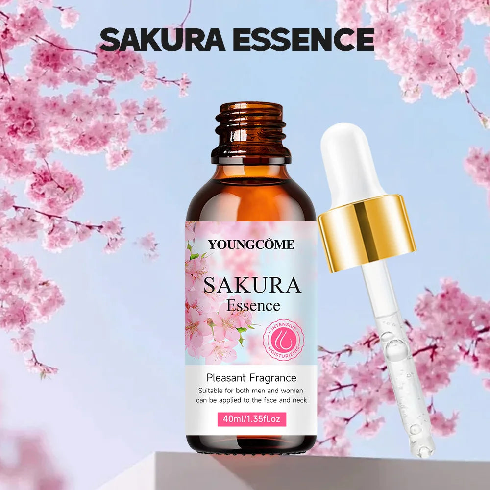 Sakura Cherry Blossom Facial Serum – Brightening & Hydrating Facial Serum Qst