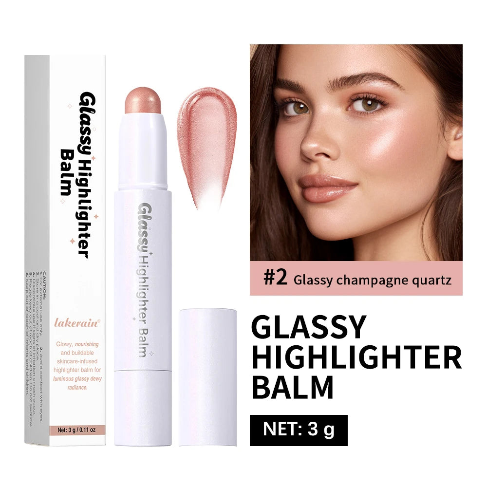 Glass Glow Highlighter Pen – Illuminator, Concealer & Eyeshadow Highlighter Makeup Pen Qst 02