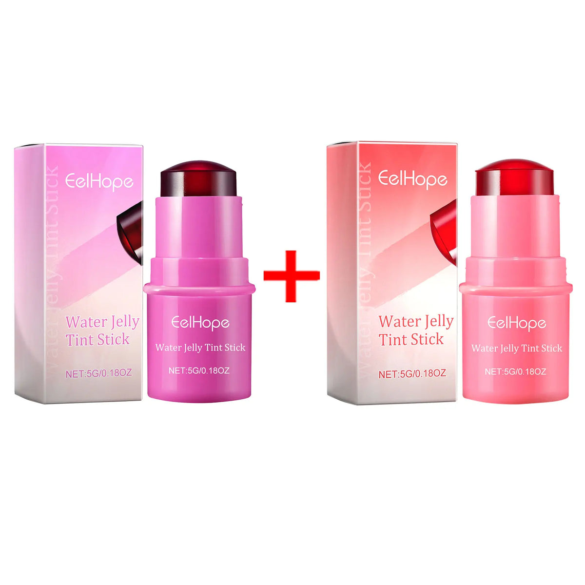 Eelhope 3-in-1 Milk Jelly Tint Blush & Lip Color Stick Blush & Lip Tint Qst B and C