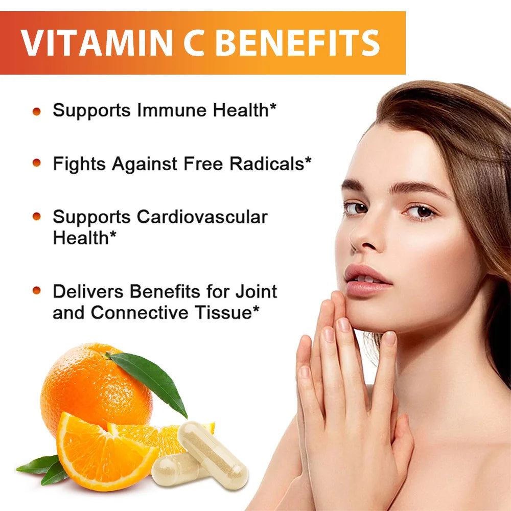 ZENVITALIZE 1700mg Liposomal Vitamin C – Immunity & Skin Support Vitamin C Supplement Qst
