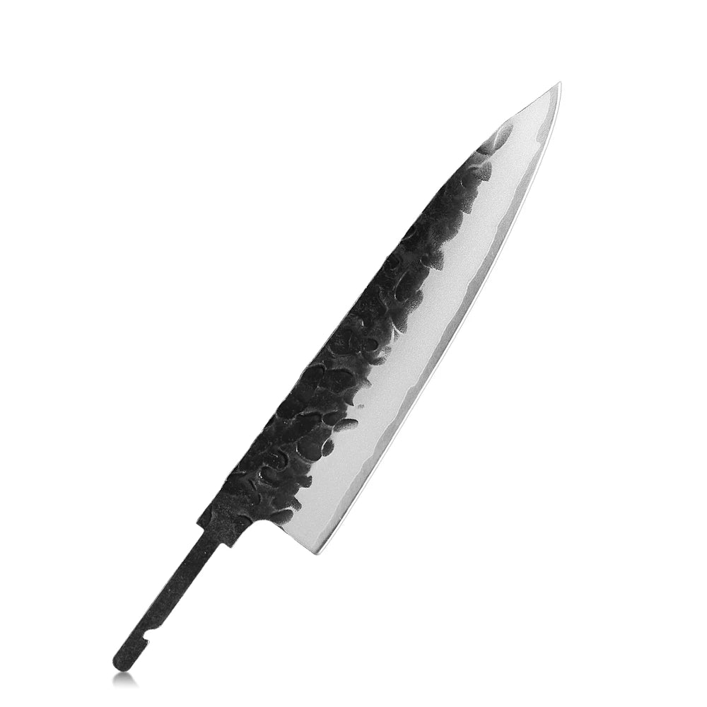 DASHWAY 5.5" Japanese Knife Blank Blade – DIY Composite Steel Knife Blank Blade Qst Utility Knife Blade 5.5 inch