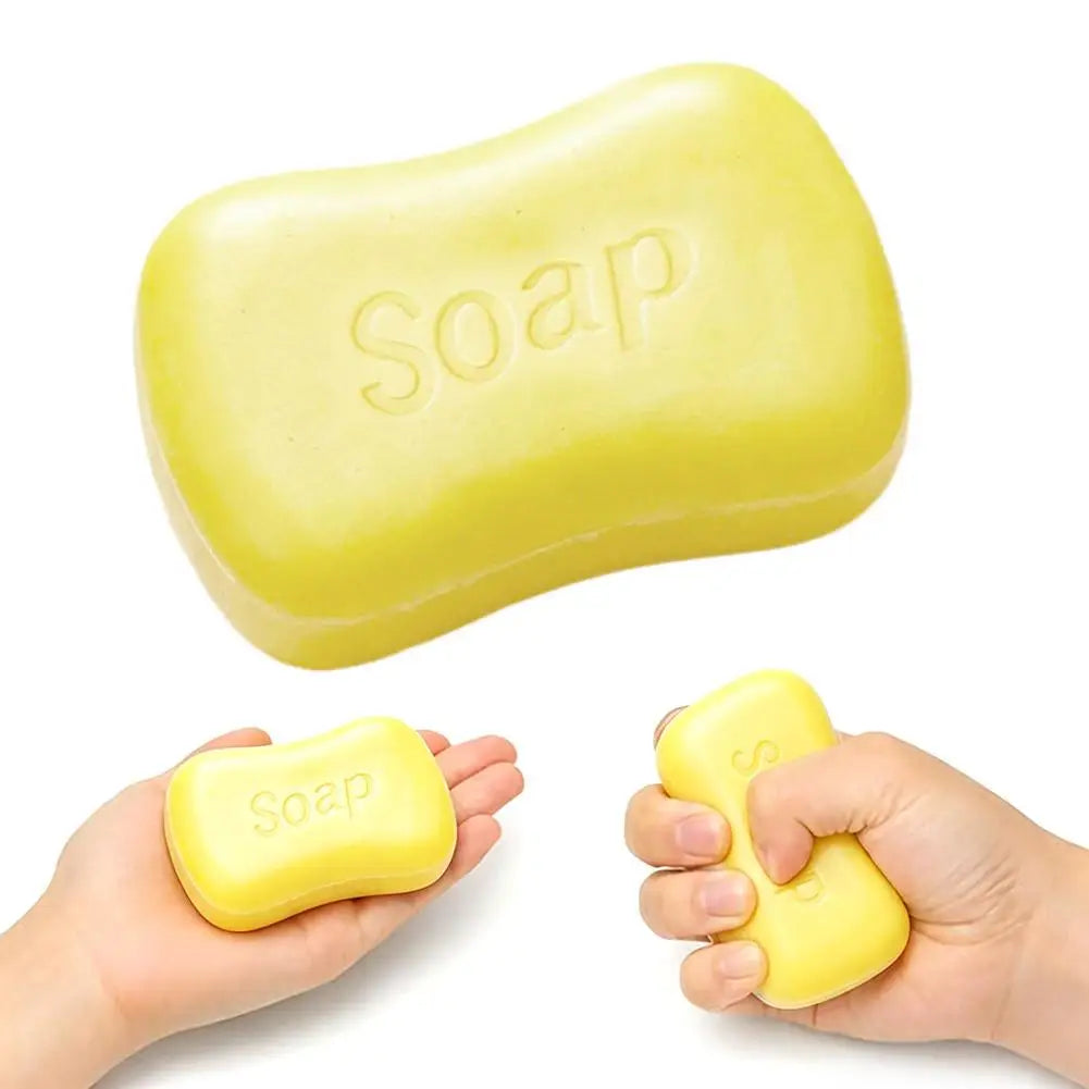 Soap Squeeze Squishy Slow Rising Fidget Sensory Toy Squishy Fidget Toy Qme Yellow