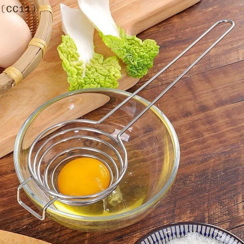 Stainless Steel Egg Yolk Separator & Egg White Divider Tool Egg Yolk Separator Qme