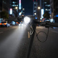 Electric Bicycle LED Headlight 6V-60V Waterproof ABS Black E-Bike LED Headlight Qme Default Title