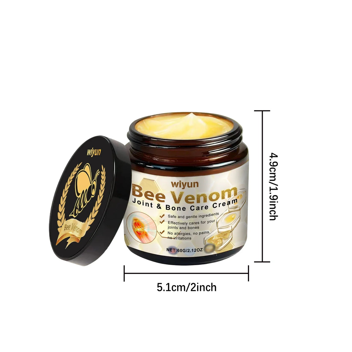 Bee Venom Joint & Bone Care Cream – Moisturizing Body Cream Moisturizing Body Cream Qme