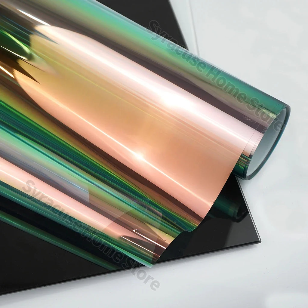 Chameleon Aurora Green Car Window Tint Film | PVC Glass Sticker Car Window Tint Film Qme