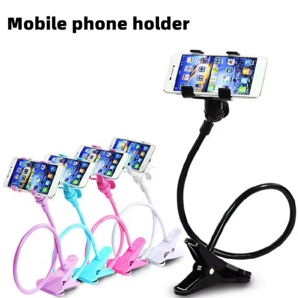 360° Clip Phone Holder Stand – Flexible Desk, Bed & Car Mount Phone Holder Stand Qme