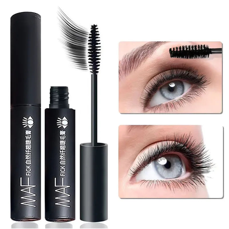 Volume Curl Mascara – Smudge-Resistant Volumizing Lashes Volumizing Mascara Qme Black