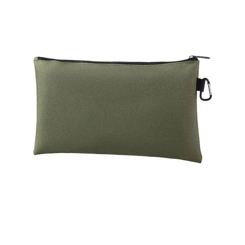 Multipurpose Tool Pouch Bag with Zipper & Carabiner Tool Storage Pouch Qme A1