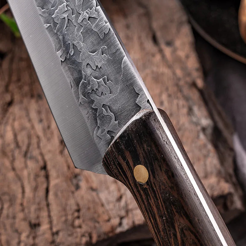 XUANFENG Forged Alloy Boning & Skinning Knife – 15cm Blade Boning Knife Qst