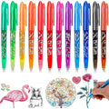 Kawaii Pilot Erasable Gel Pens Assorted Inks Fine Point 0.5mm Erasable Gel Pens Qme 12 colors