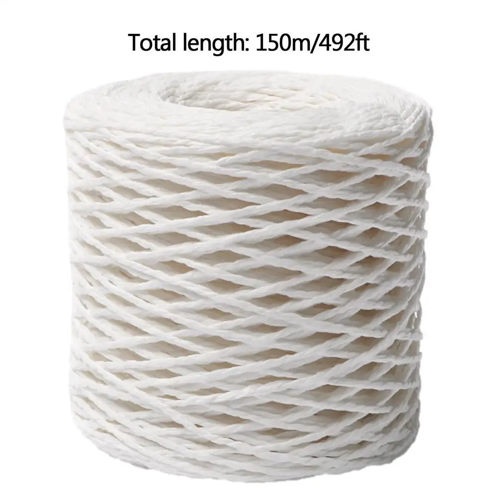 Natural Raffia Yarn 150m Roll – DIY Craft Ribbon for Hats & Gifts Craft Raffia Ribbon Qst G14