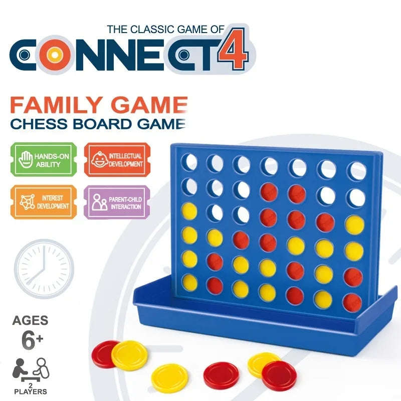 Four-in-a-Row Bingo Connect Board Game | Family Fun Family Board Game Qme