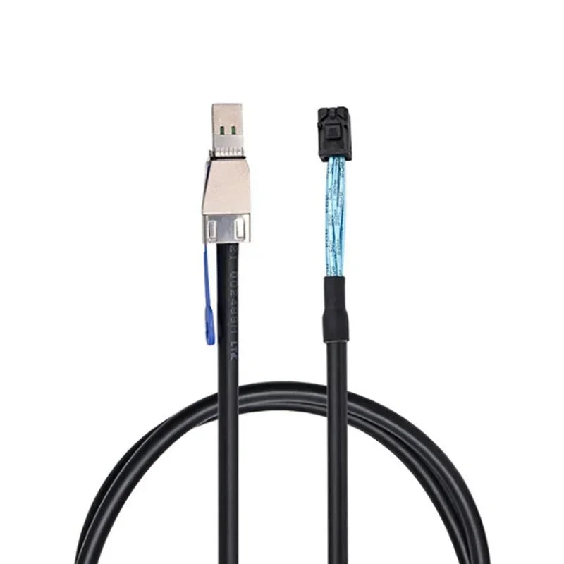 Mini SAS HD SFF-8644 to SFF-8643 Data Cable 1M 2M SAS Data Cable Qme 2M