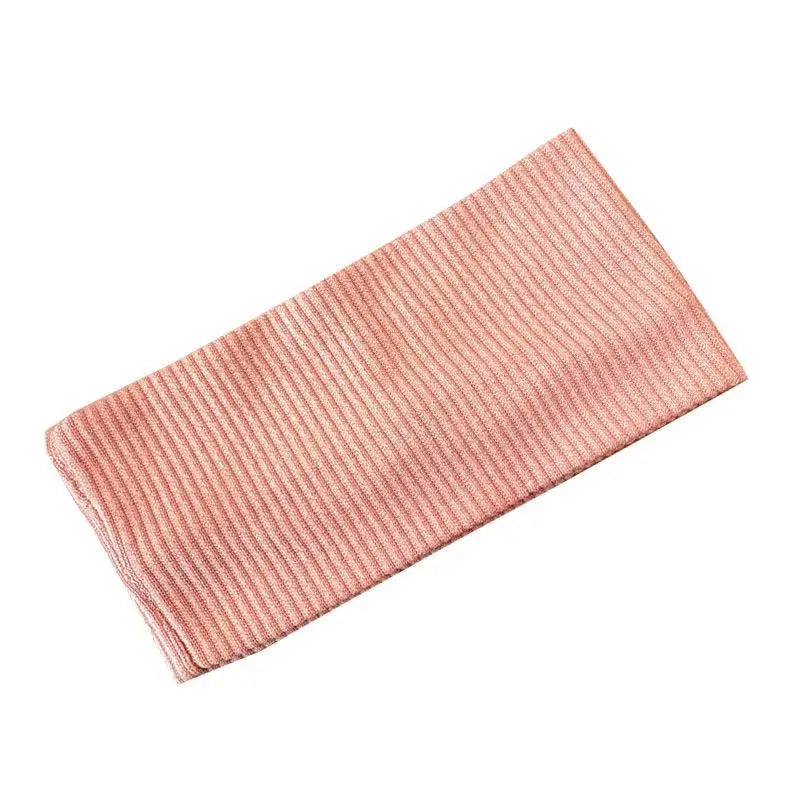 Non-Slip Ribbed Yoga Headband – Elastic Unisex Hair Band Yoga Headband Qst Pink