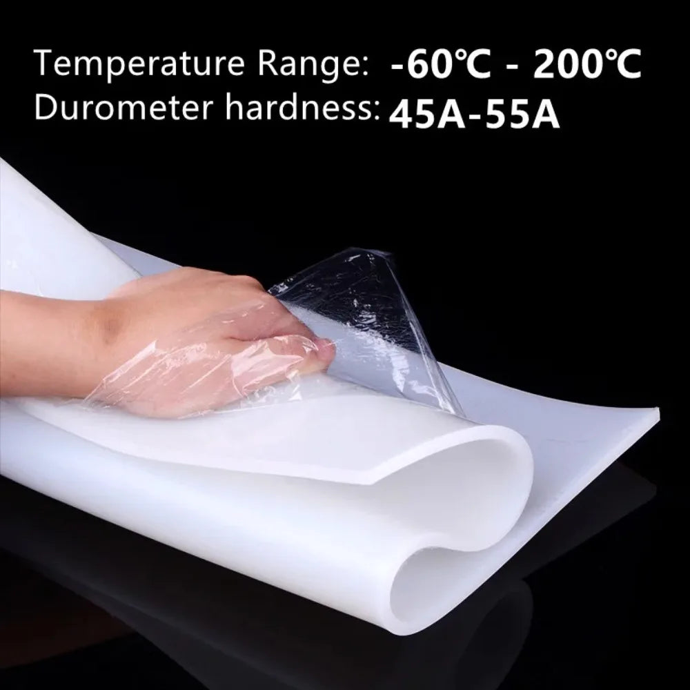 Translucent Silicone Gasket Sheet – Anti-Slip & Heat Resistant Silicone Gasket Sheet Qme