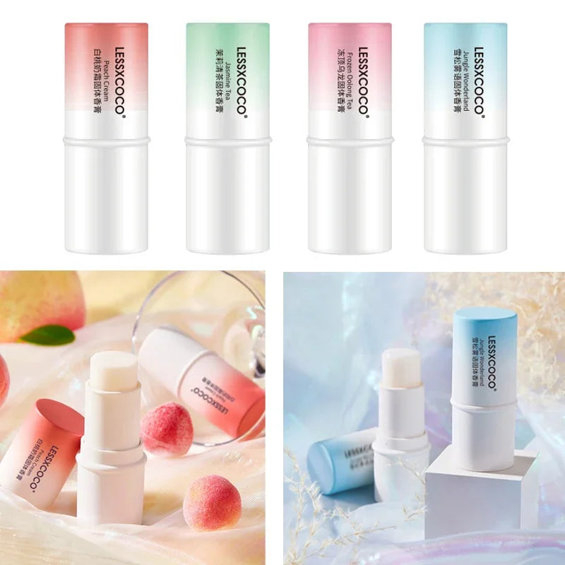 Solid Perfume Balm Stick – Long-Lasting Fragrance Women & Men Solid Perfume Stick Qme