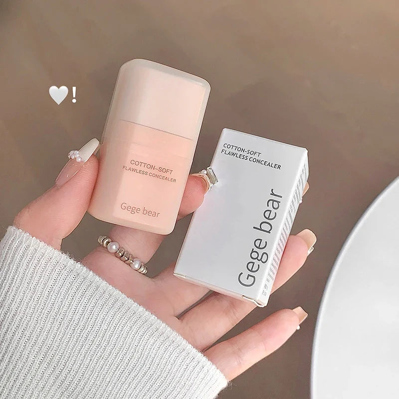 Gege Bear Matte Natural Concealer Light Orange Tone Matte Concealer Qme