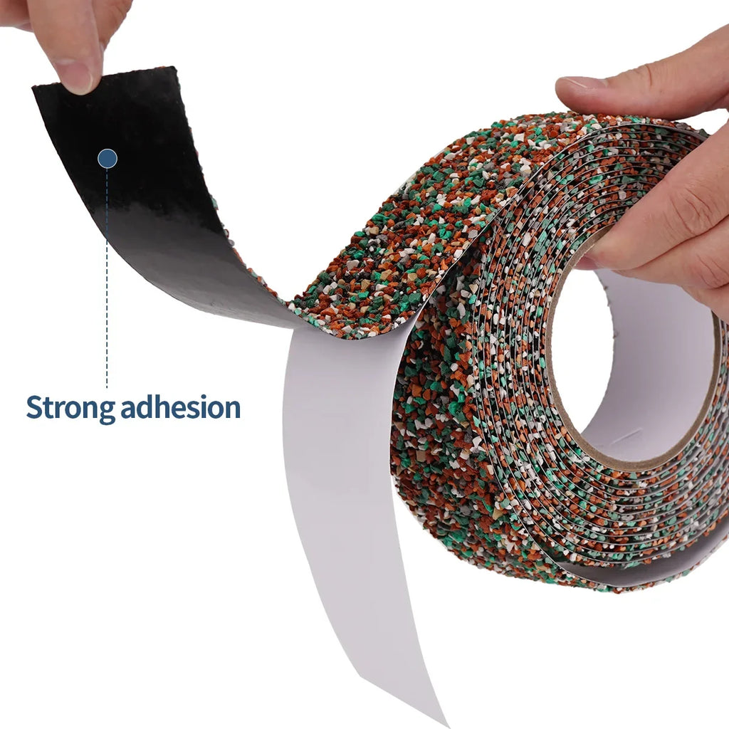 Non-Slip Blue Rubber Grip Tape – Waterproof PE, Indoor & Outdoor Non-Slip Grip Tape Qme