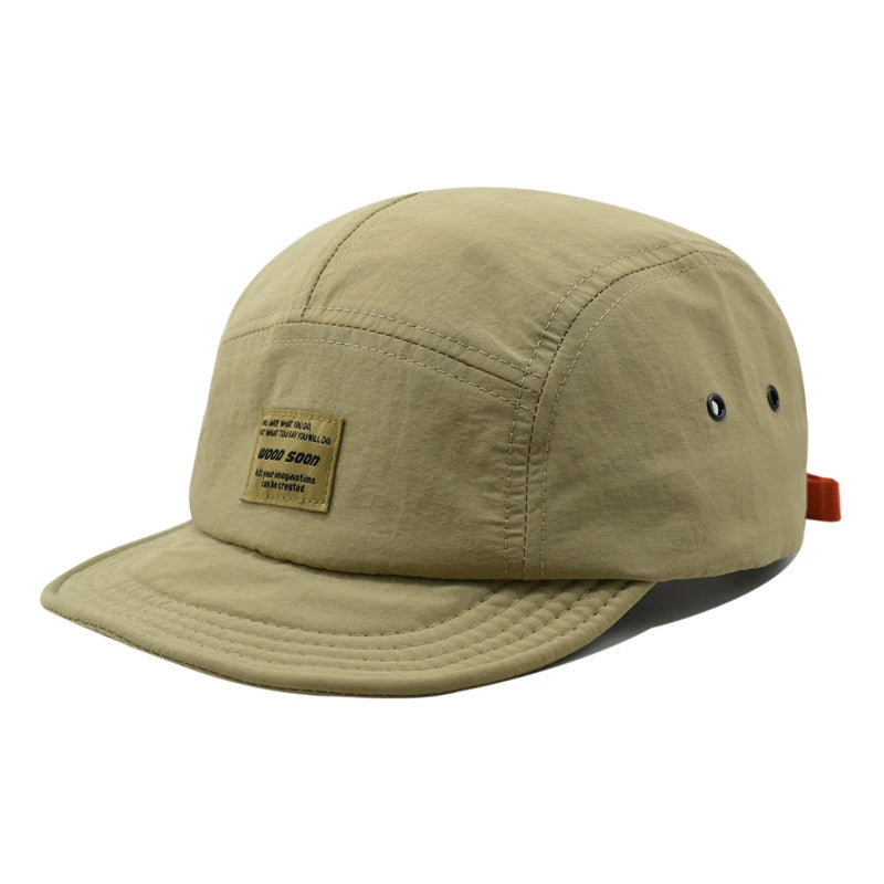 Short Brim Duckbill Cap – Retro Unisex Summer Baseball Hat Baseball Cap Qst Khaki