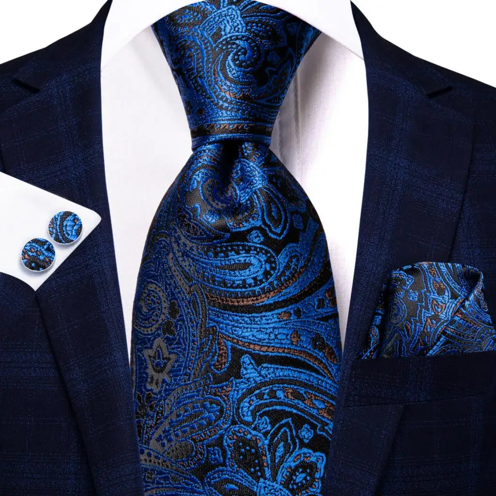 Men's Floral Necktie – Wedding & Party Tie | 46 Colors