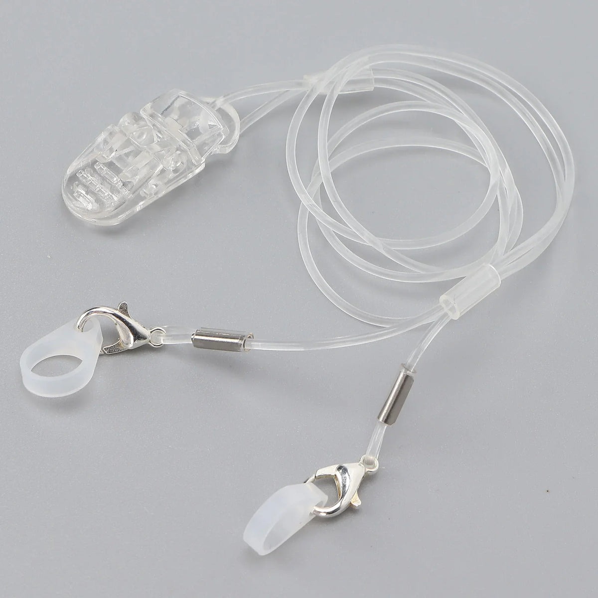 Hearing Aid Lanyard Holder Clip – Secure Anti-Loss Strap Hearing Aid Accessory Qme