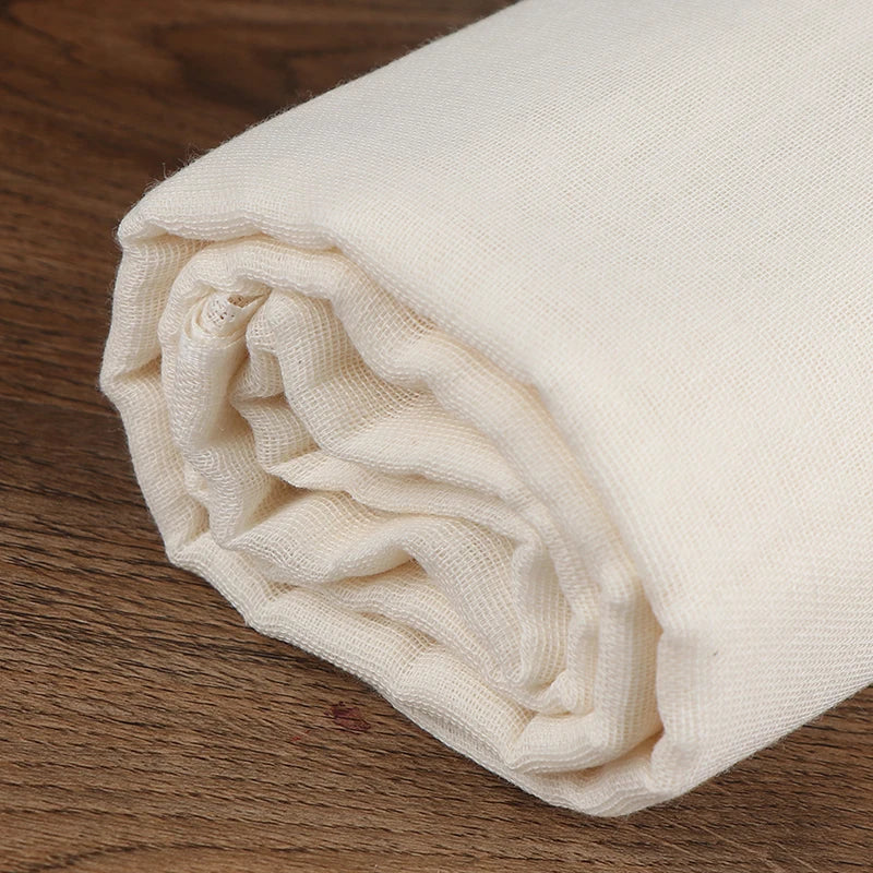 Premium Cotton Cheesecloth Gauze 150x150cm – Reusable Filter Cheesecloth Filter Cloth Qst