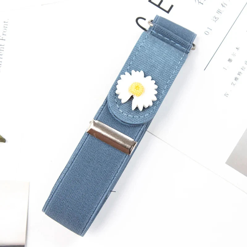 Women's Buckle-Free Elastic Invisible Belt – 8 Colors | Qme Elastic Invisible Belt Qme
