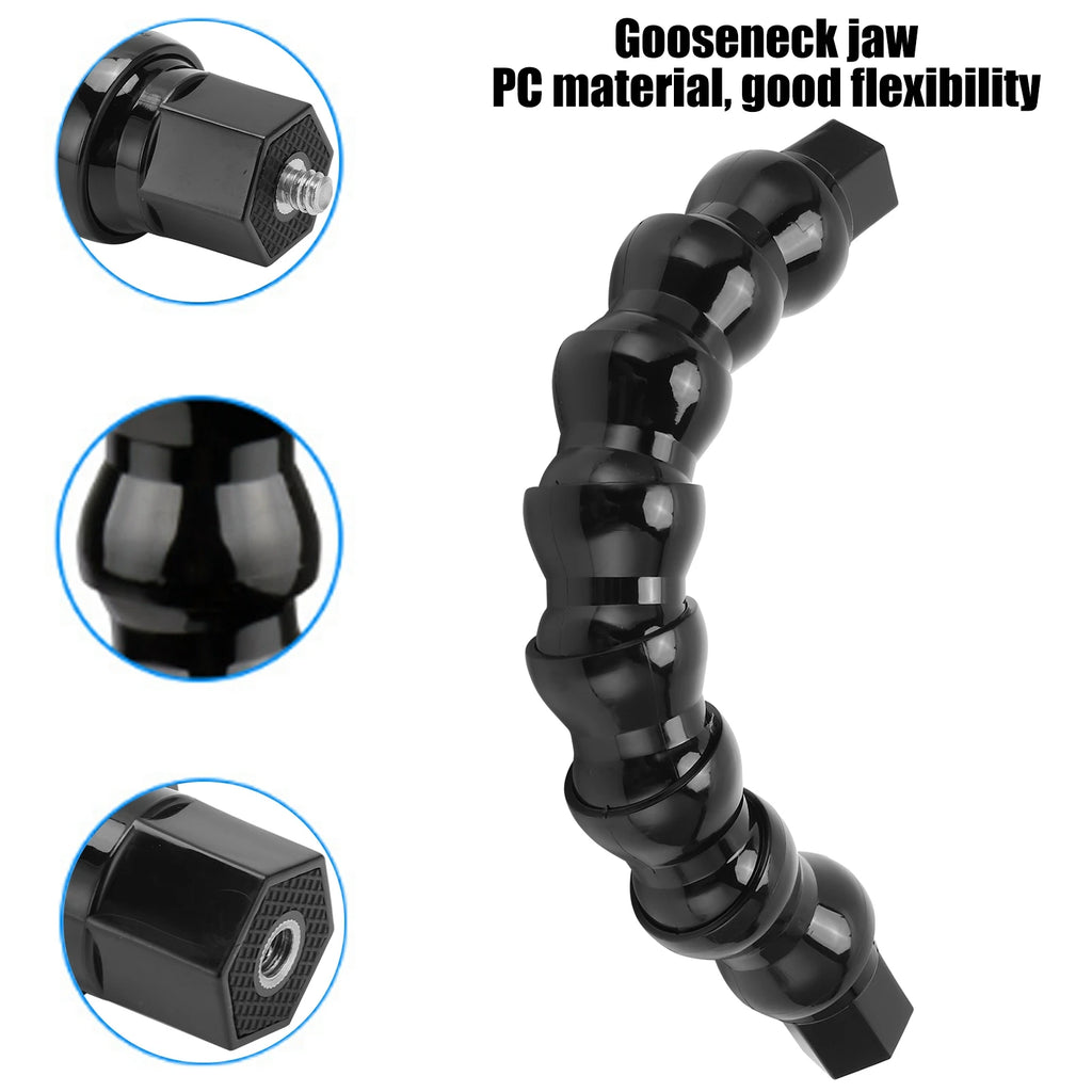 FLW 264 Flexible Gooseneck Camera Mount 8-Section 1/4in Screw Flexible Camera Mount Qst