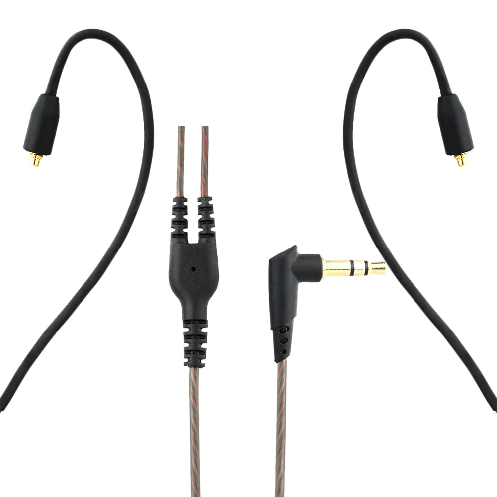 MMCX Replacement Audio Cable 3.5mm for Shure SE215 SE535 Earphone Replacement Cable Qst Default Title