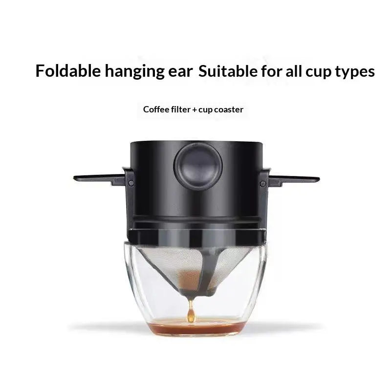 Reusable Stainless Steel Pour Over Coffee & Tea Dripper Pour Over Coffee Dripper Qme