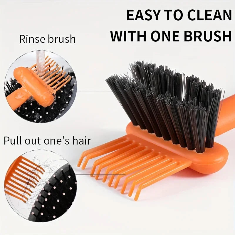 Reusable Air Cushion Hair Brush Cleaner Tool – 3 Colors Hair Brush Cleaner Qme