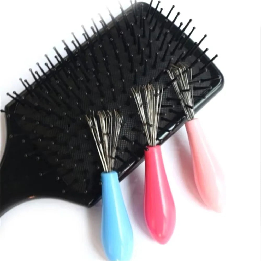 Hair Brush Cleaner Tool – Metal Comb & Bristle Detangler Hair Brush Cleaner Qme