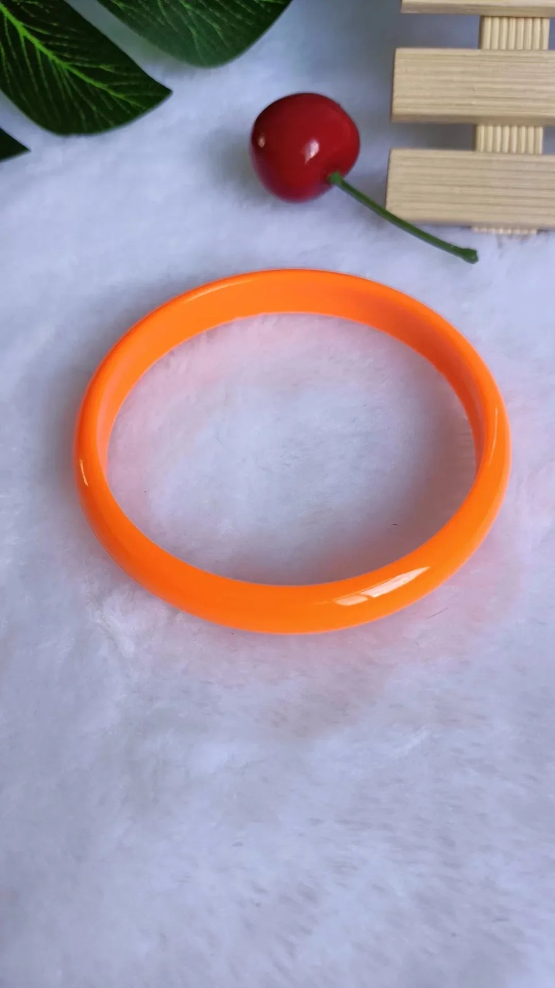 Colorful Candy Acrylic Wide Bangle – Y2K Resin Bracelet Acrylic Bangle Qme ju 68mm