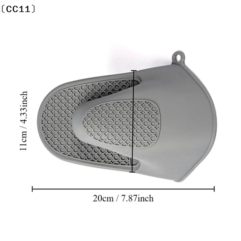 Silicone Heat-Resistant Hand Clip – Kitchen Oven Mitt Grip Silicone Oven Clip Qme